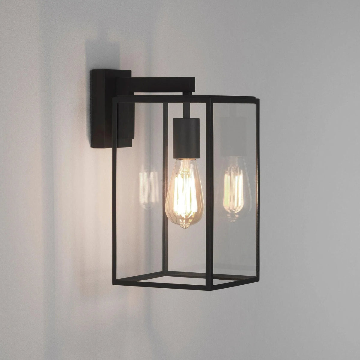 Astro Lighting - Box Lantern 350 Wall Light - 1354005 | Montreal Lighting & Hardware