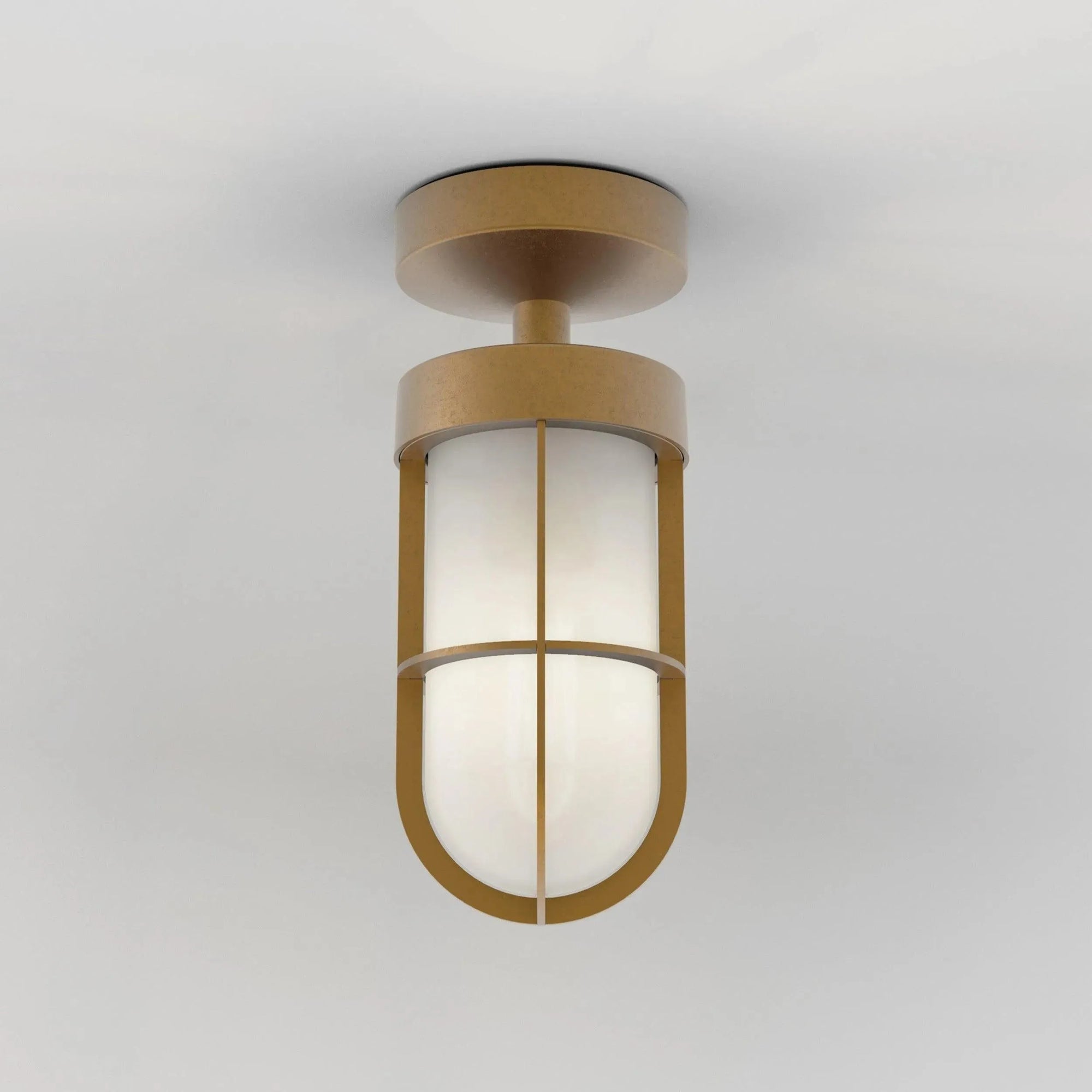 Astro Lighting - Cabin Semi Flush Frosted - 1368013 | Montreal Lighting & Hardware