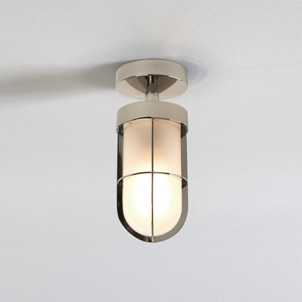 Astro Lighting - Cabin Semi Flush Frosted - 1368014 | Montreal Lighting & Hardware