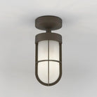 Astro Lighting - Cabin Semi Flush Frosted - 1368015 | Montreal Lighting & Hardware