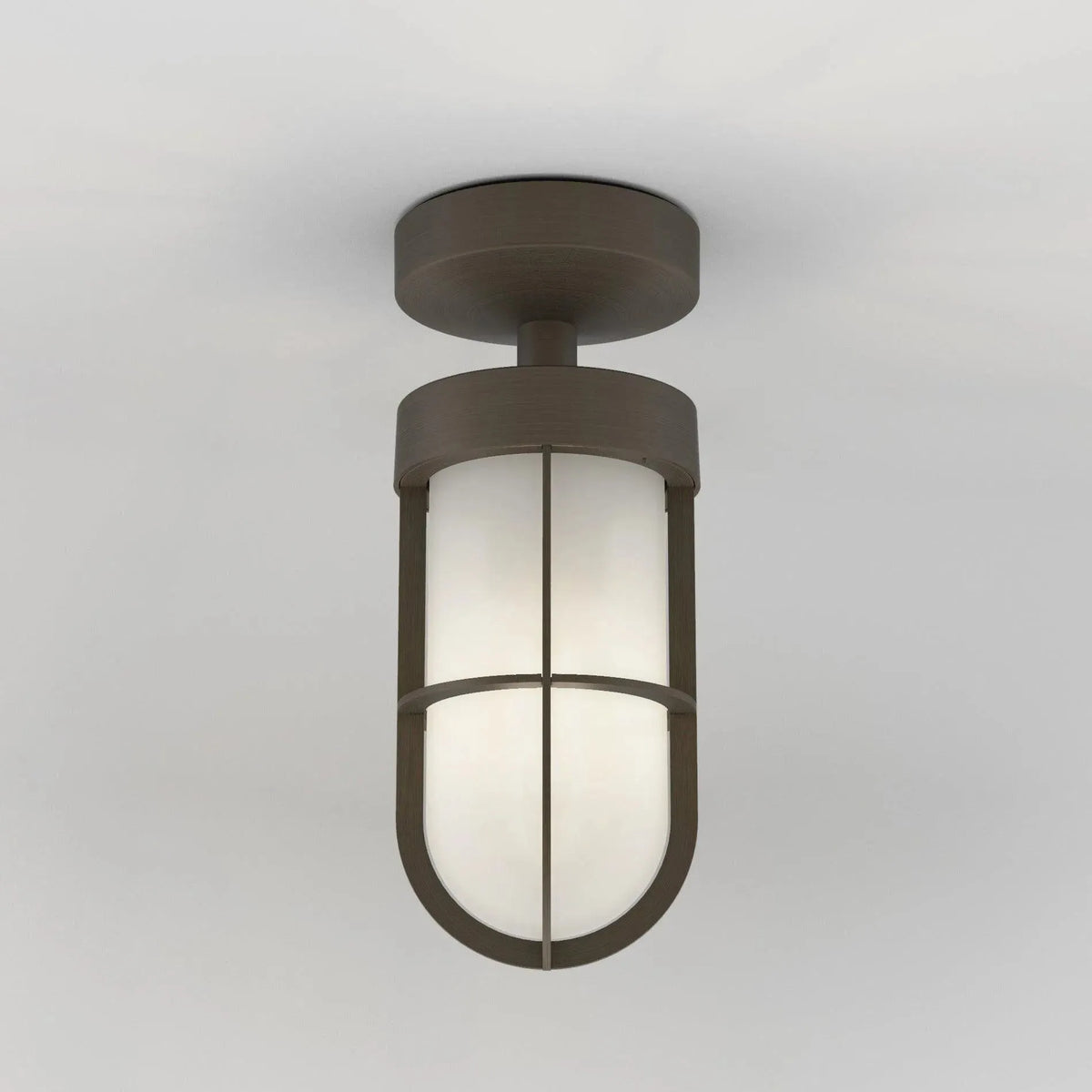 Astro Lighting - Cabin Semi Flush Frosted - 1368015 | Montreal Lighting & Hardware