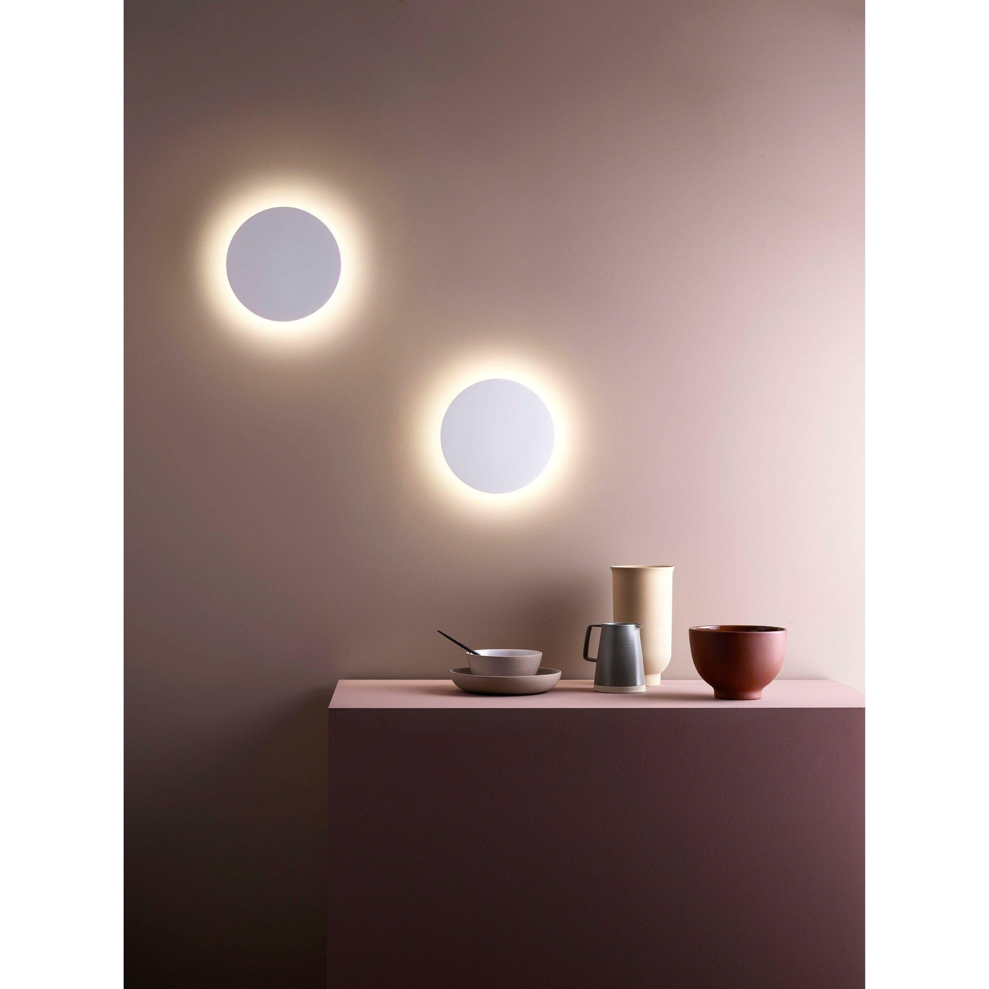 Astro Lighting - Eclipse Round 350 LED 0-10V Wall Light - 1333015 | Montreal Lighting & Hardware