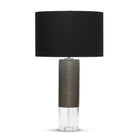 Atlantic Table Lamp - Black Cotton shade