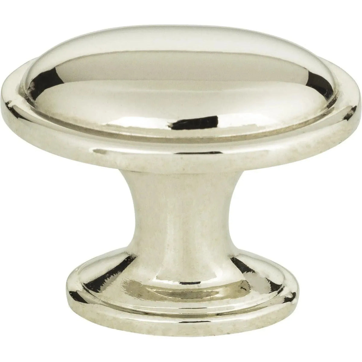 Atlas Homewares - Austen Oval Knob - 316-PN | Montreal Lighting & Hardware