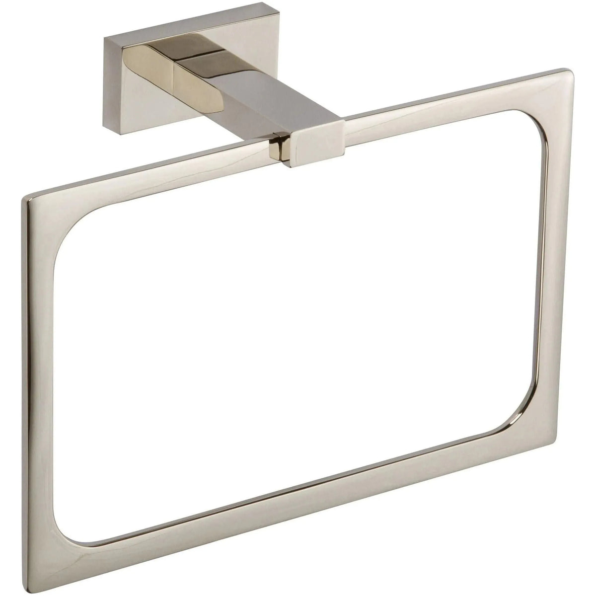 Atlas Homewares - Axel Bath Towel Ring - AXTR-PN | Montreal Lighting & Hardware