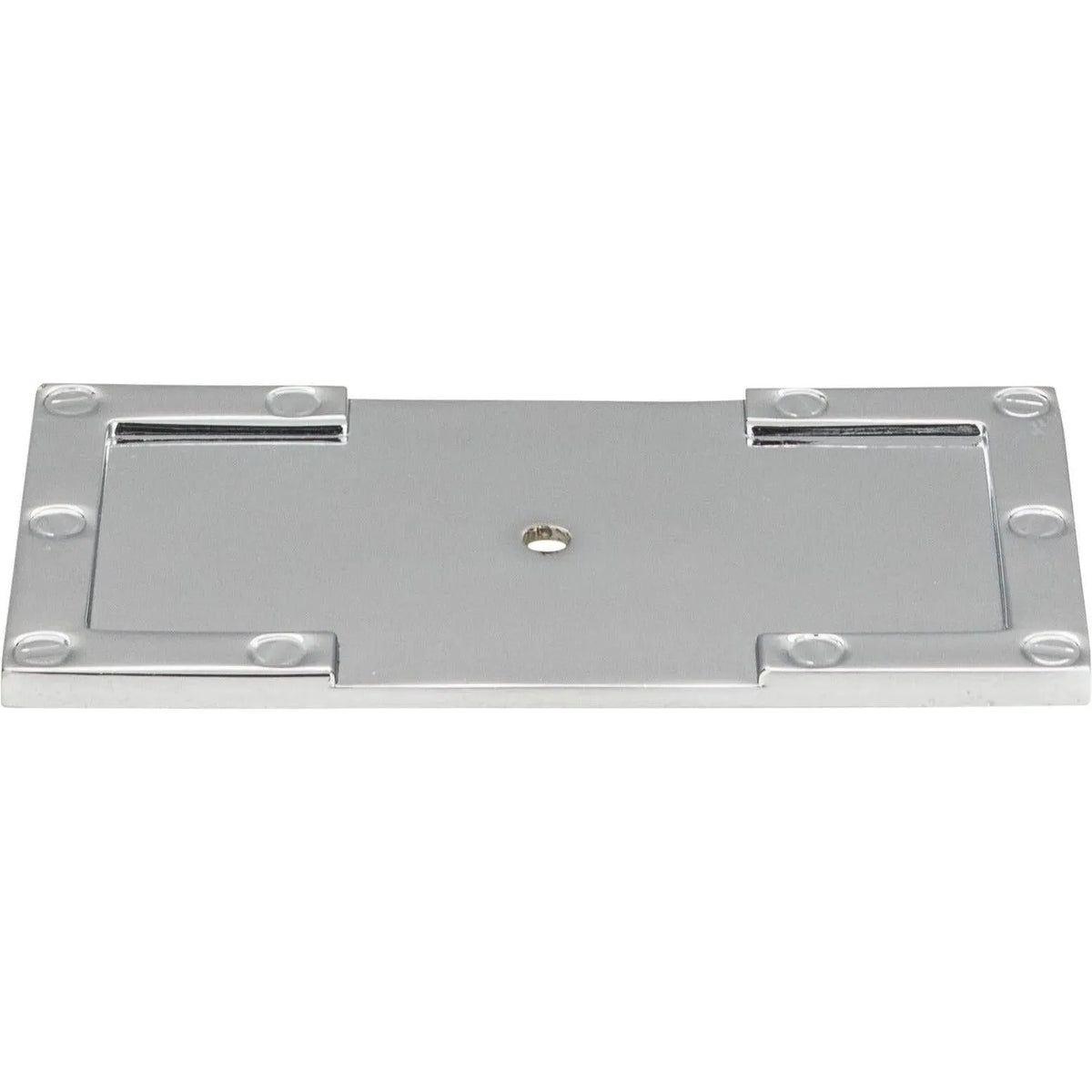 Atlas Homewares - Campaign L-Bracket Backplate - 378-CH | Montreal Lighting & Hardware