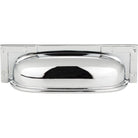 Atlas Homewares - Campaign L-Bracket Cup Pull - 382-CH | Montreal Lighting & Hardware