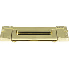 Atlas Homewares - Campaign L-Bracket Drop Pull - 380-PB | Montreal Lighting & Hardware