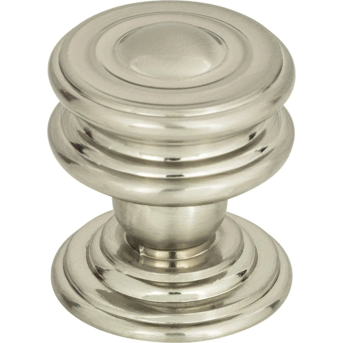 Atlas Homewares - Campaign Round Knob - 376-BRN | Montreal Lighting & Hardware