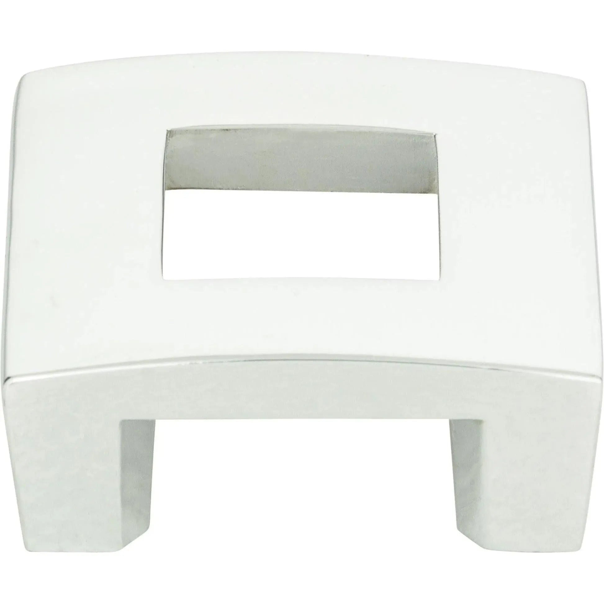 Atlas Homewares - Centinel Square Knob - 255-CH | Montreal Lighting & Hardware