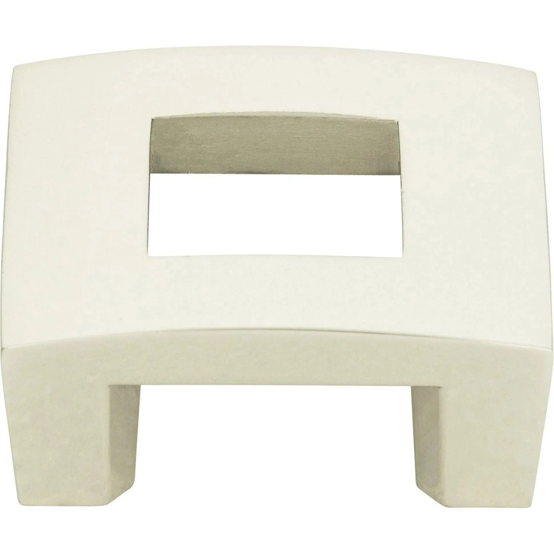 Atlas Homewares - Centinel Square Knob - 255-PN | Montreal Lighting & Hardware