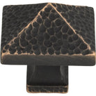 Atlas Homewares - Craftsman Square Knob - 2237-VB | Montreal Lighting & Hardware