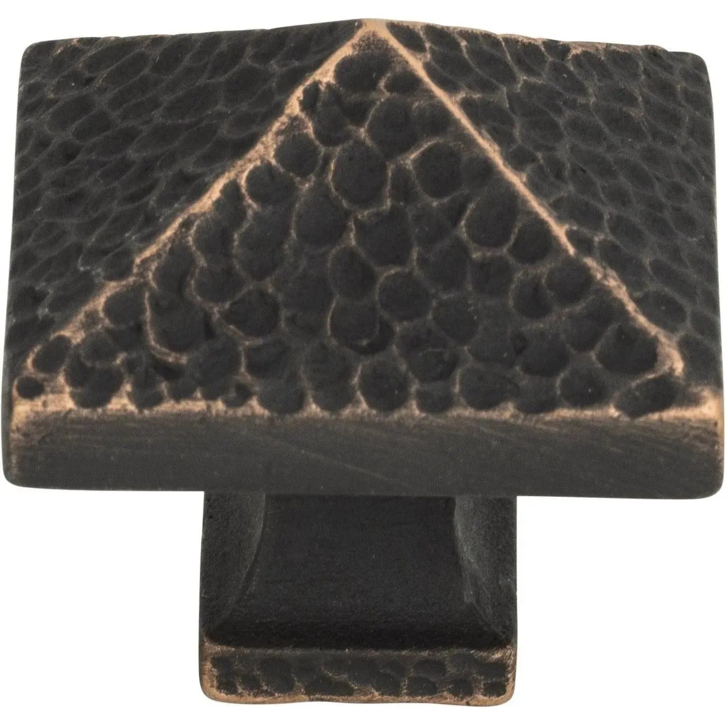 Atlas Homewares - Craftsman Square Knob - 2237-VB | Montreal Lighting & Hardware
