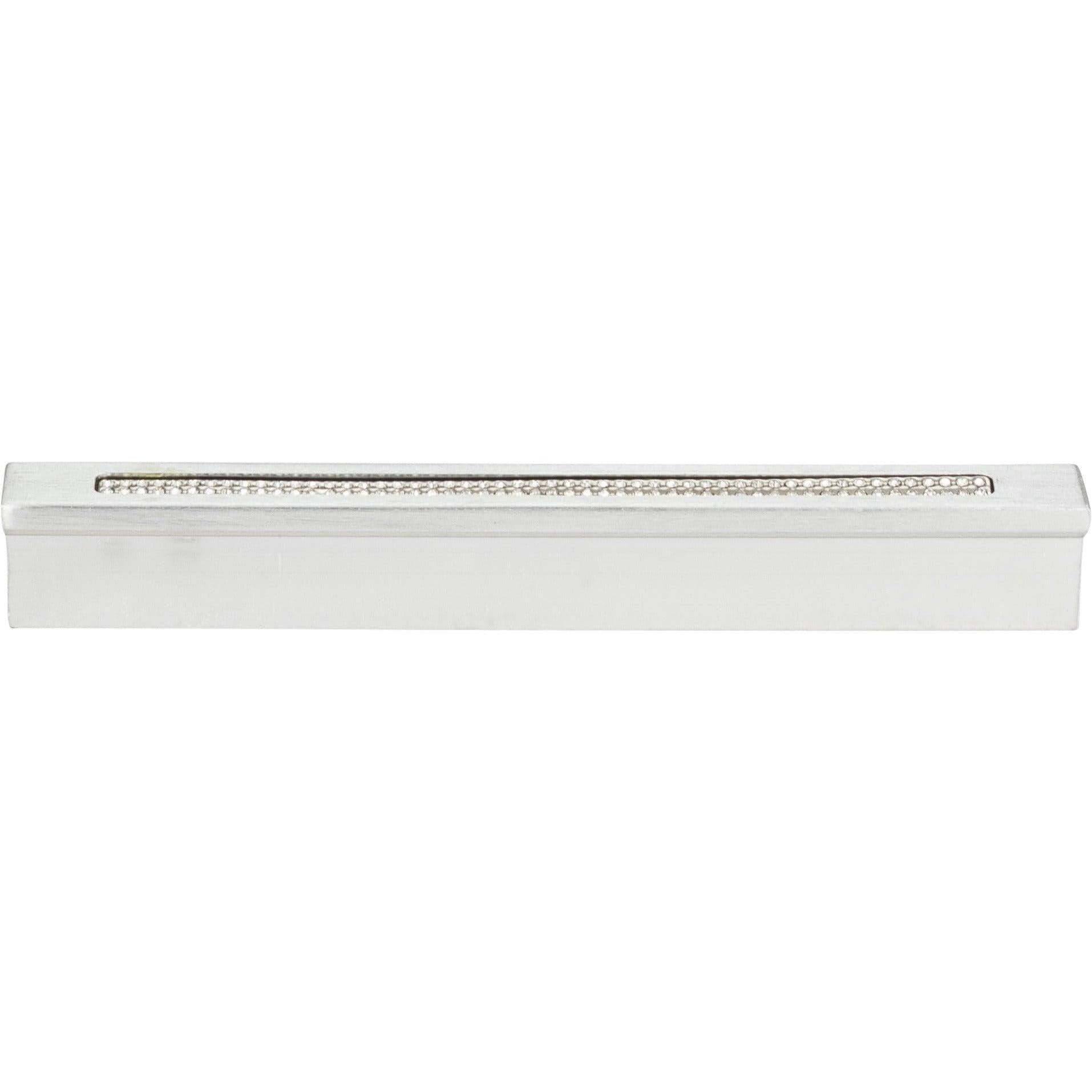 Atlas Homewares - Crystal Bar Inset Thin Pull - 3201-MC | Montreal Lighting & Hardware
