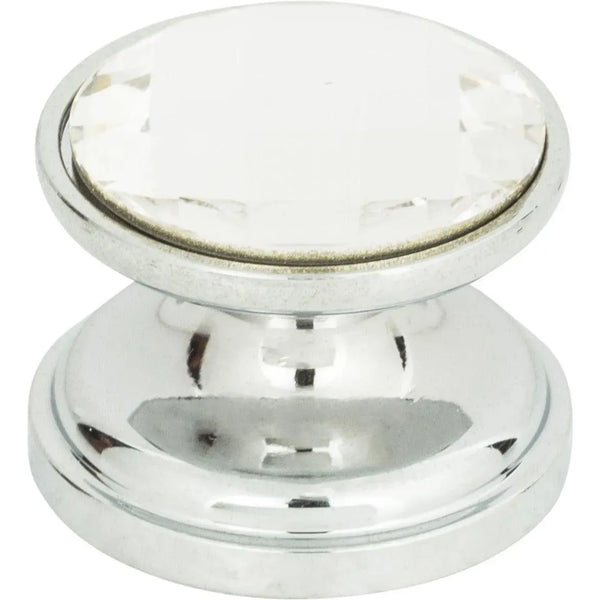 Crystal Large Round Knob