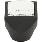 Atlas Homewares - Crystal Large Square Knob - 3196-BL | Montreal Lighting & Hardware