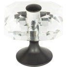 Atlas Homewares - Crystal Large Square Knob - 3209-BL | Montreal Lighting & Hardware