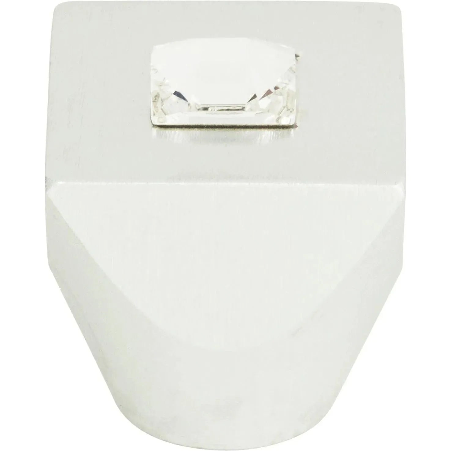 Atlas Homewares - Crystal Square Knob - 3195-MC | Montreal Lighting & Hardware
