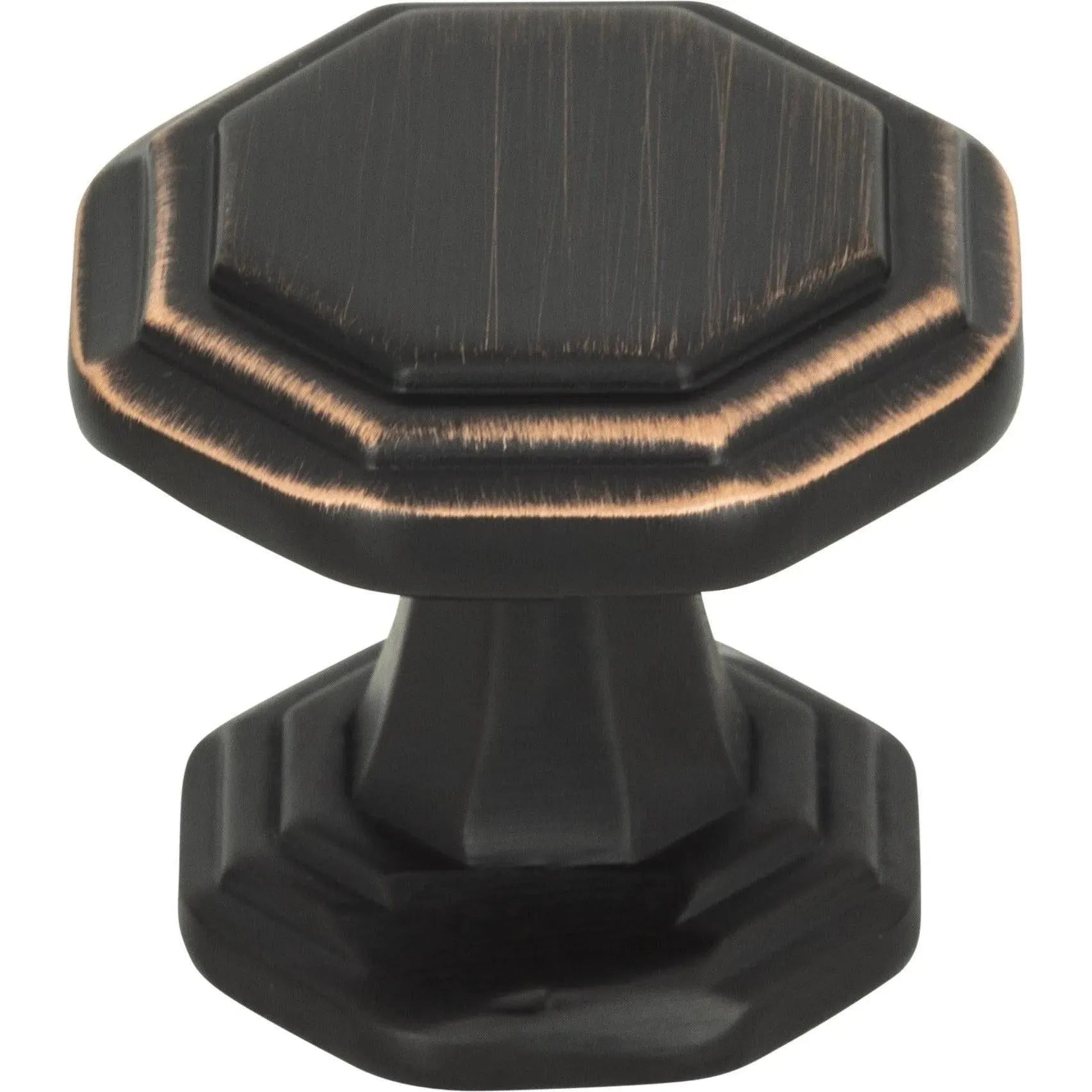 Atlas Homewares - Dickinson Octagon Knob - 319-PN | Montreal Lighting & Hardware