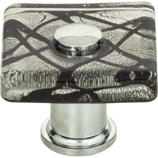 Eclipse Glass Square Knob