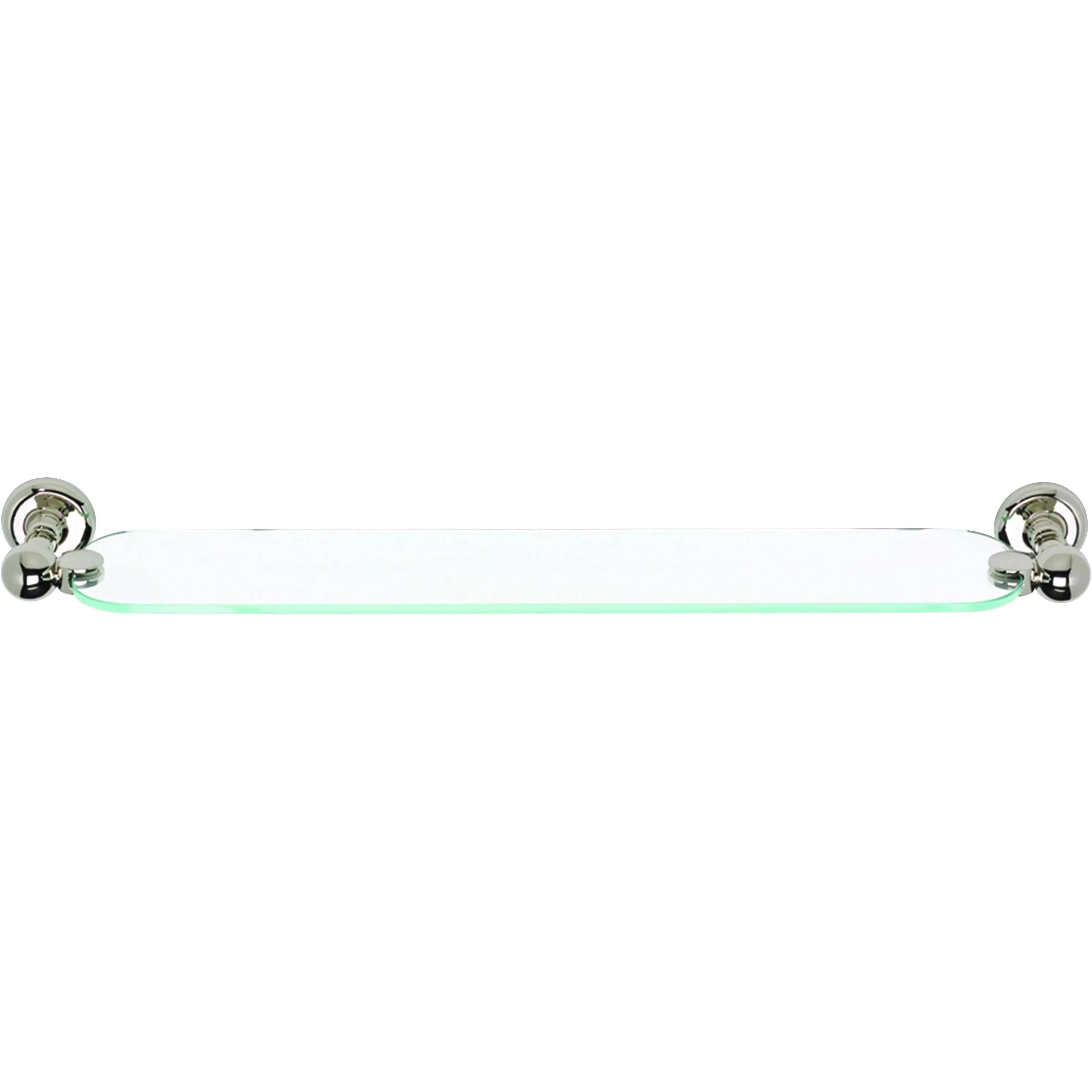 Atlas Homewares - Emma Bath Glass Shelf - EMMSF-PN | Montreal Lighting & Hardware
