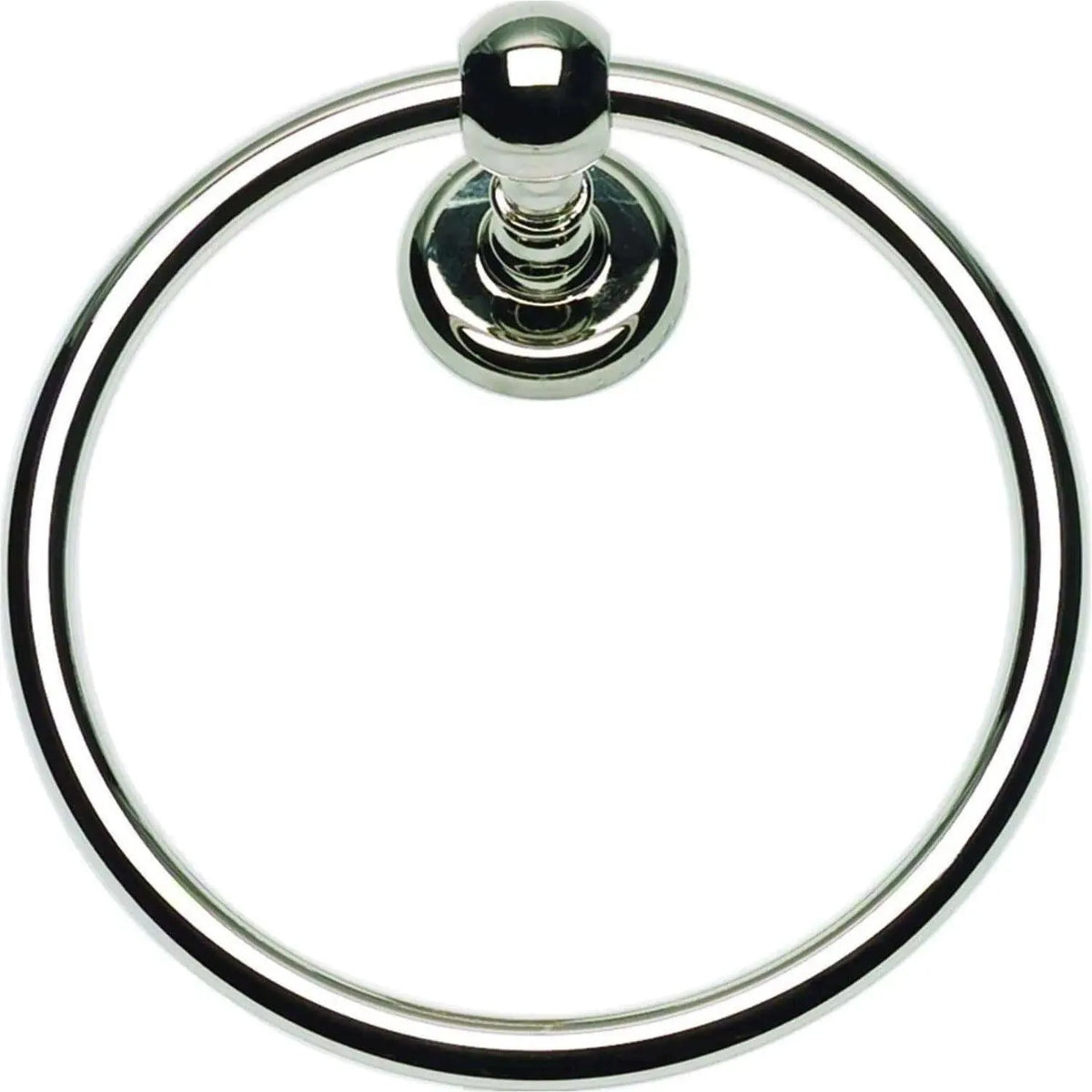 Atlas Homewares - Emma Bath Towel Ring - EMMTR-PN | Montreal Lighting & Hardware
