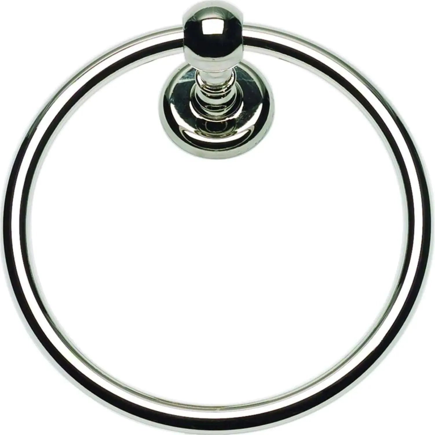 Atlas Homewares - Emma Bath Towel Ring - EMMTR-PN | Montreal Lighting & Hardware