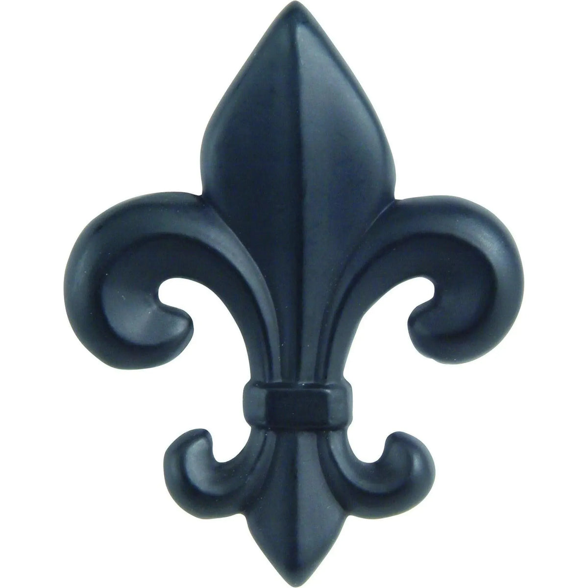 Atlas Homewares - Fleur de lys Knob - 4006-BL | Montreal Lighting & Hardware