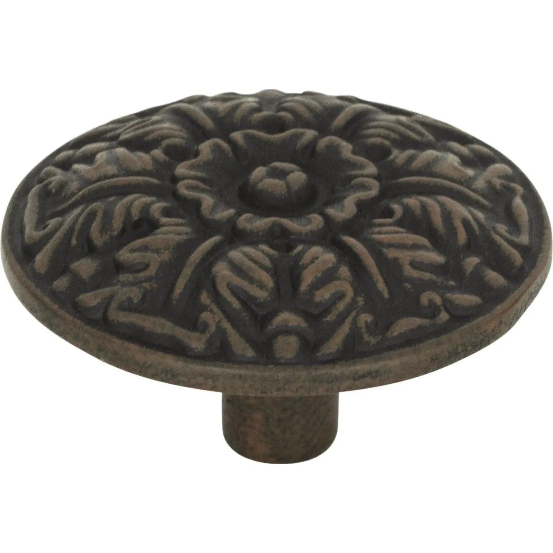 Atlas Homewares - Hammered Medallion Knob - 138-R | Montreal Lighting & Hardware