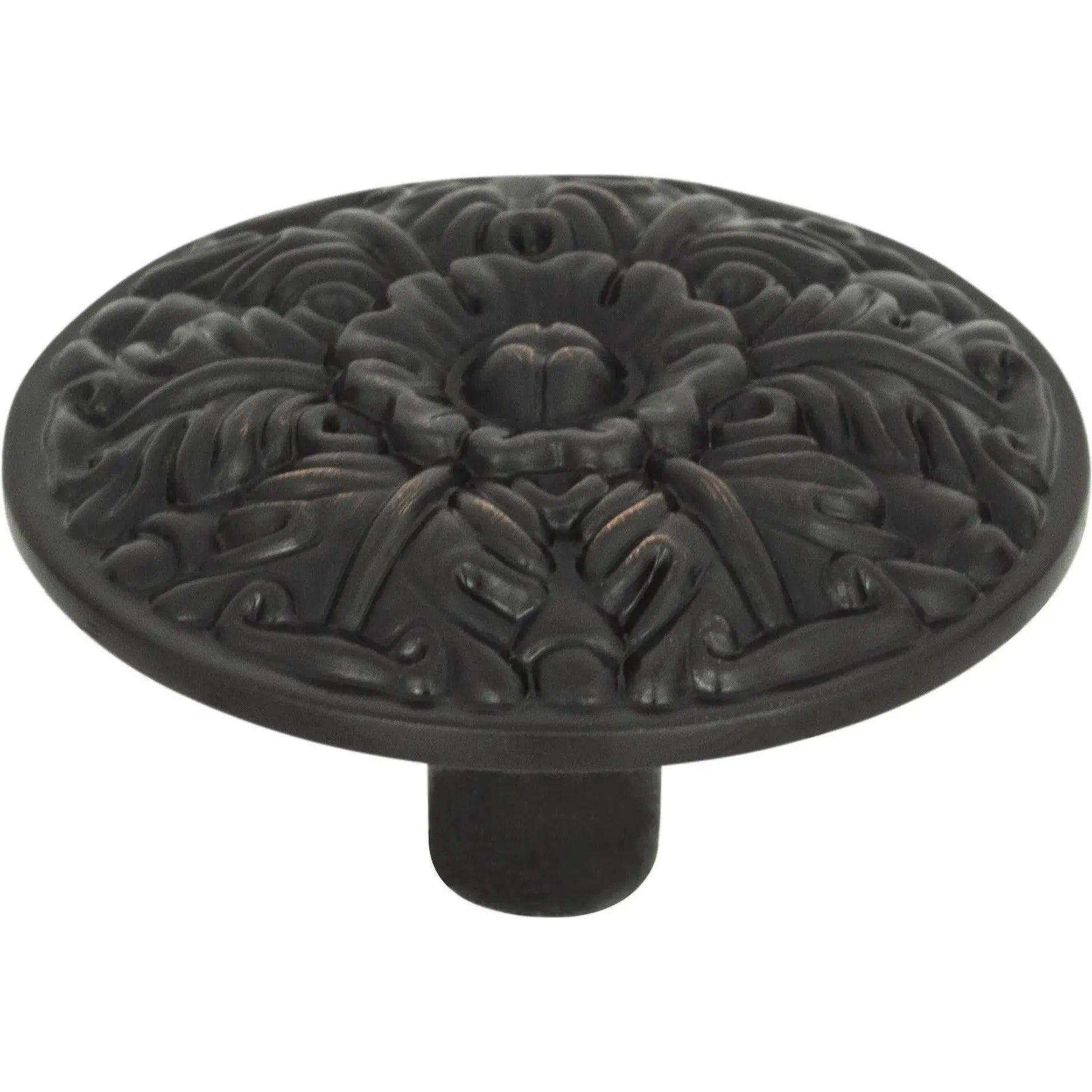 Atlas Homewares - Hammered Medallion Knob - 138-VB | Montreal Lighting & Hardware