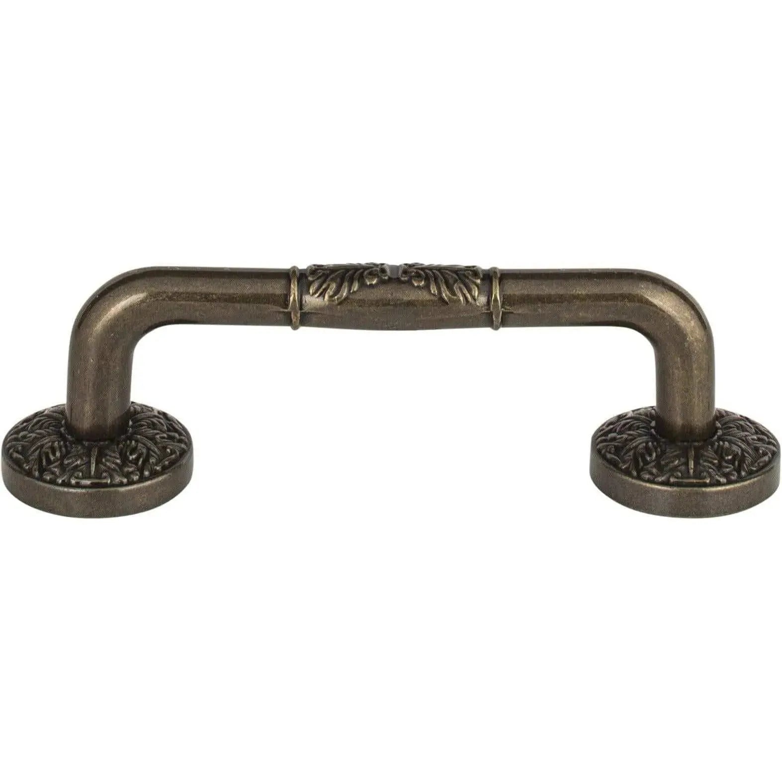 Atlas Homewares - Hammered Medallion Pull - 264-BB | Montreal Lighting & Hardware
