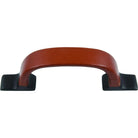Atlas Homewares - Hamptons Saddle Leather Pull - 3177-O | Montreal Lighting & Hardware