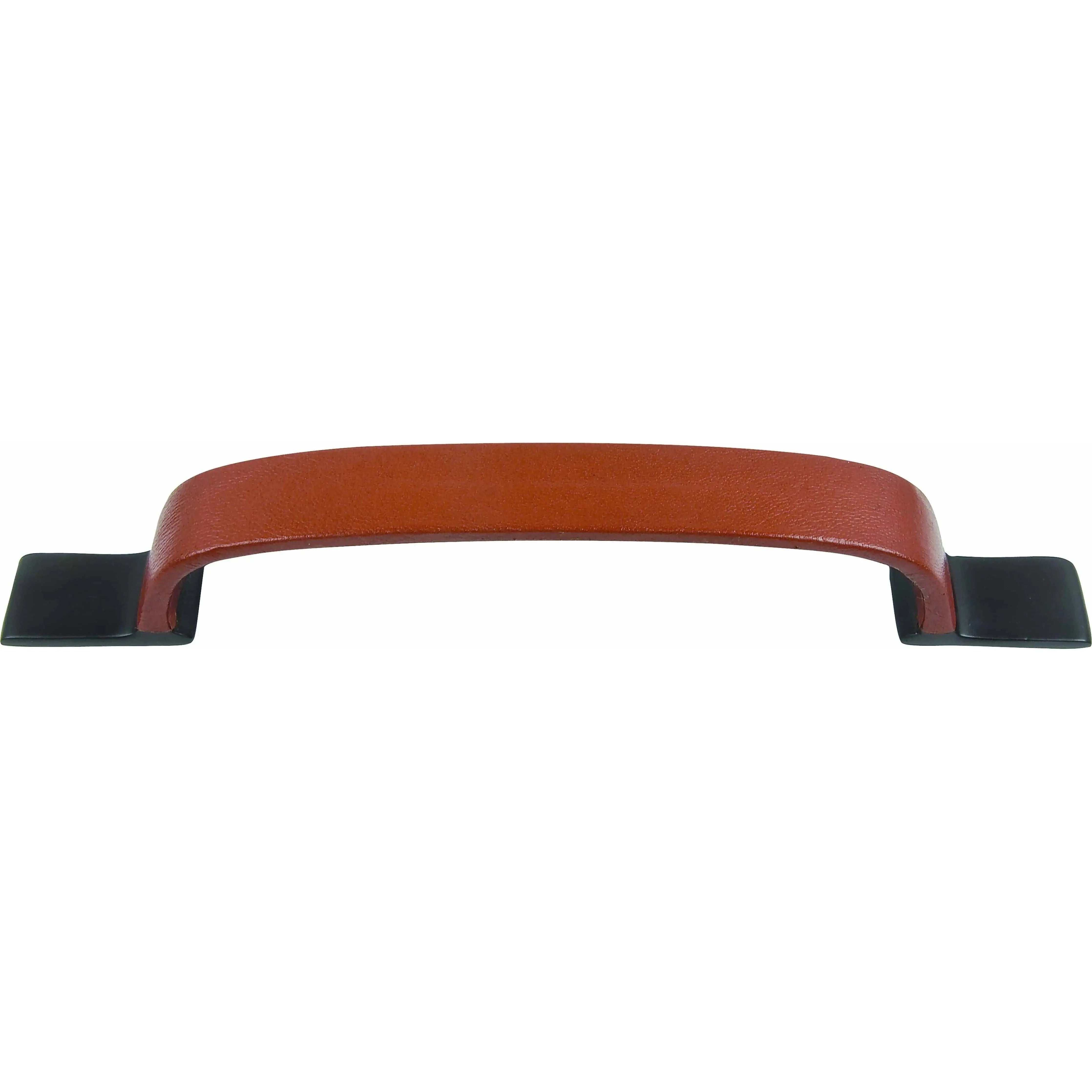 Atlas Homewares - Hamptons Saddle Leather Pull - 3181-O | Montreal Lighting & Hardware