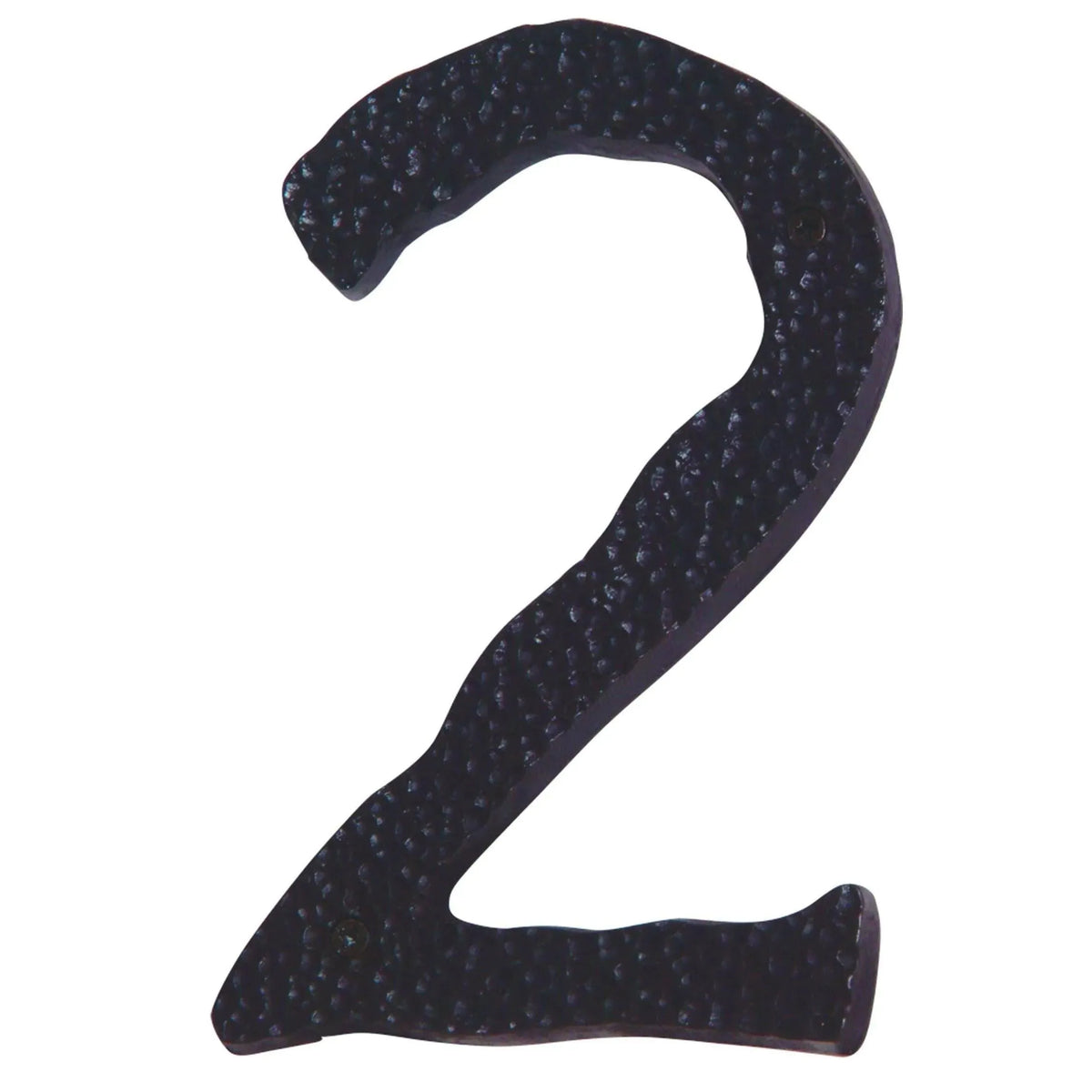 Atlas Homewares - Jagged Hammered House Numbers - HN2L-O | Montreal Lighting & Hardware