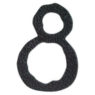 Atlas Homewares - Jagged Hammered House Numbers - HN8L-O | Montreal Lighting & Hardware