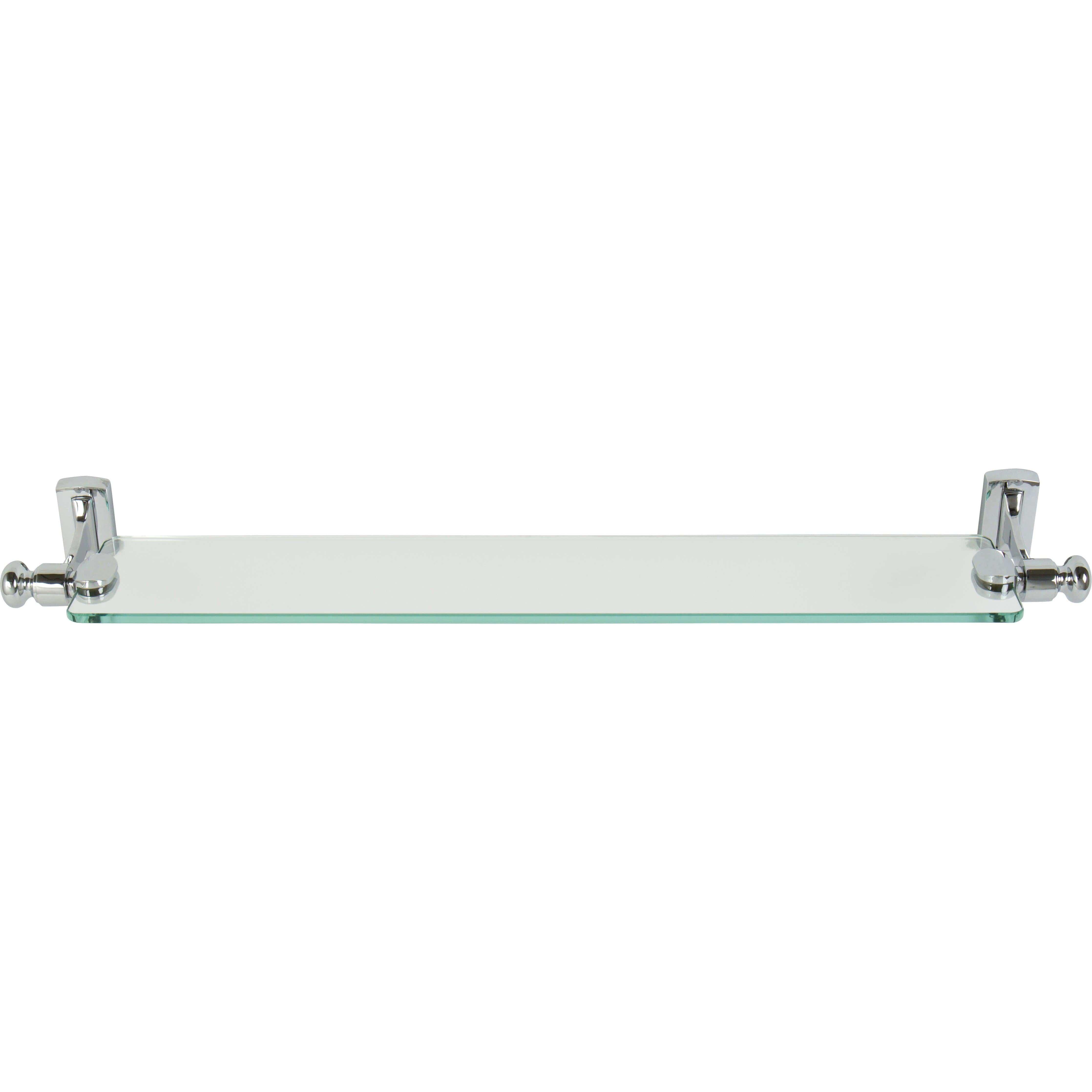 Atlas Homewares - Legacy Bath Glass Shelf - LGSF-CH | Montreal Lighting & Hardware