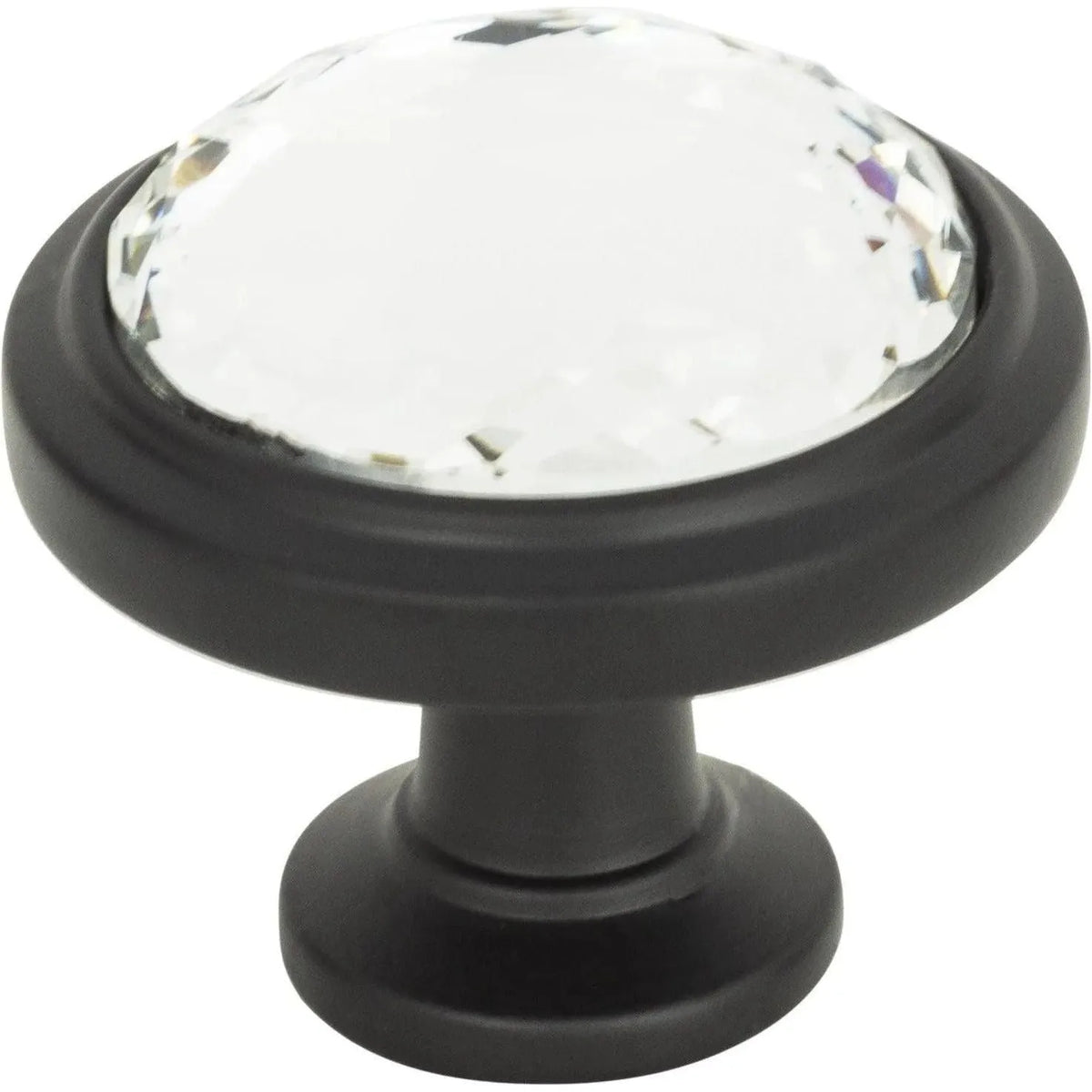 Atlas Homewares - Legacy Crystal Round Knob - 343-BL | Montreal Lighting & Hardware