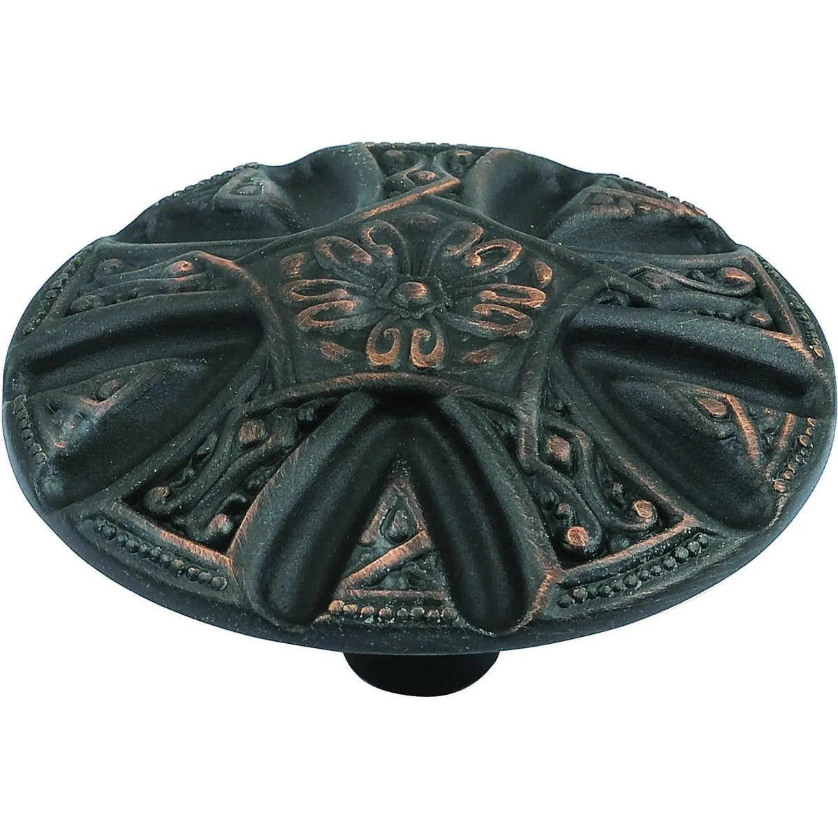 Atlas Homewares - Maltese Knob - 4014-VB | Montreal Lighting & Hardware