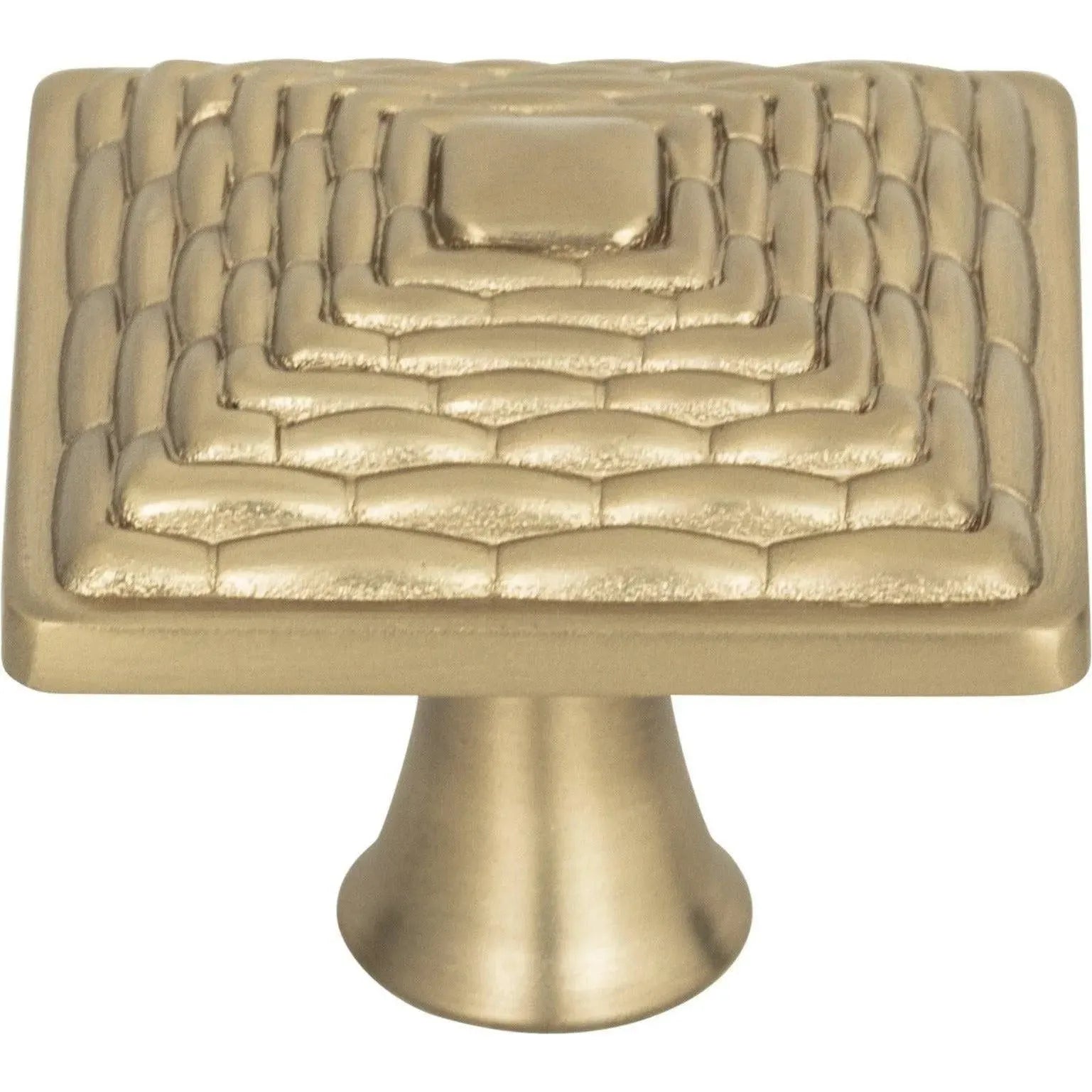 Atlas Homewares - Mandalay Square Knob - 237-VB | Montreal Lighting & Hardware