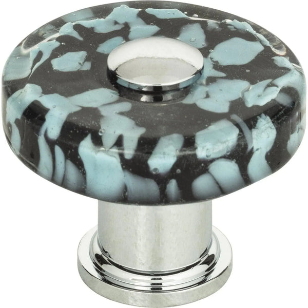 Marine Glass Round Knob