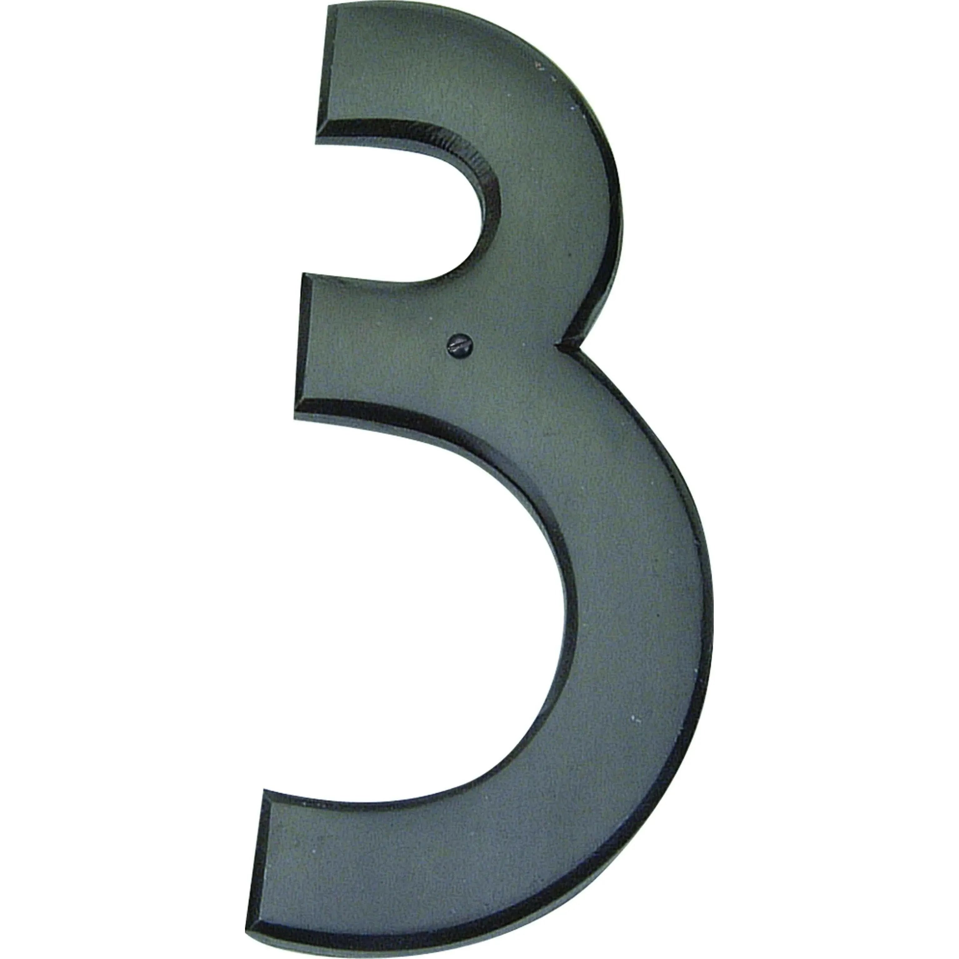 Atlas Homewares - Mission House Numbers - RCN3-O | Montreal Lighting & Hardware