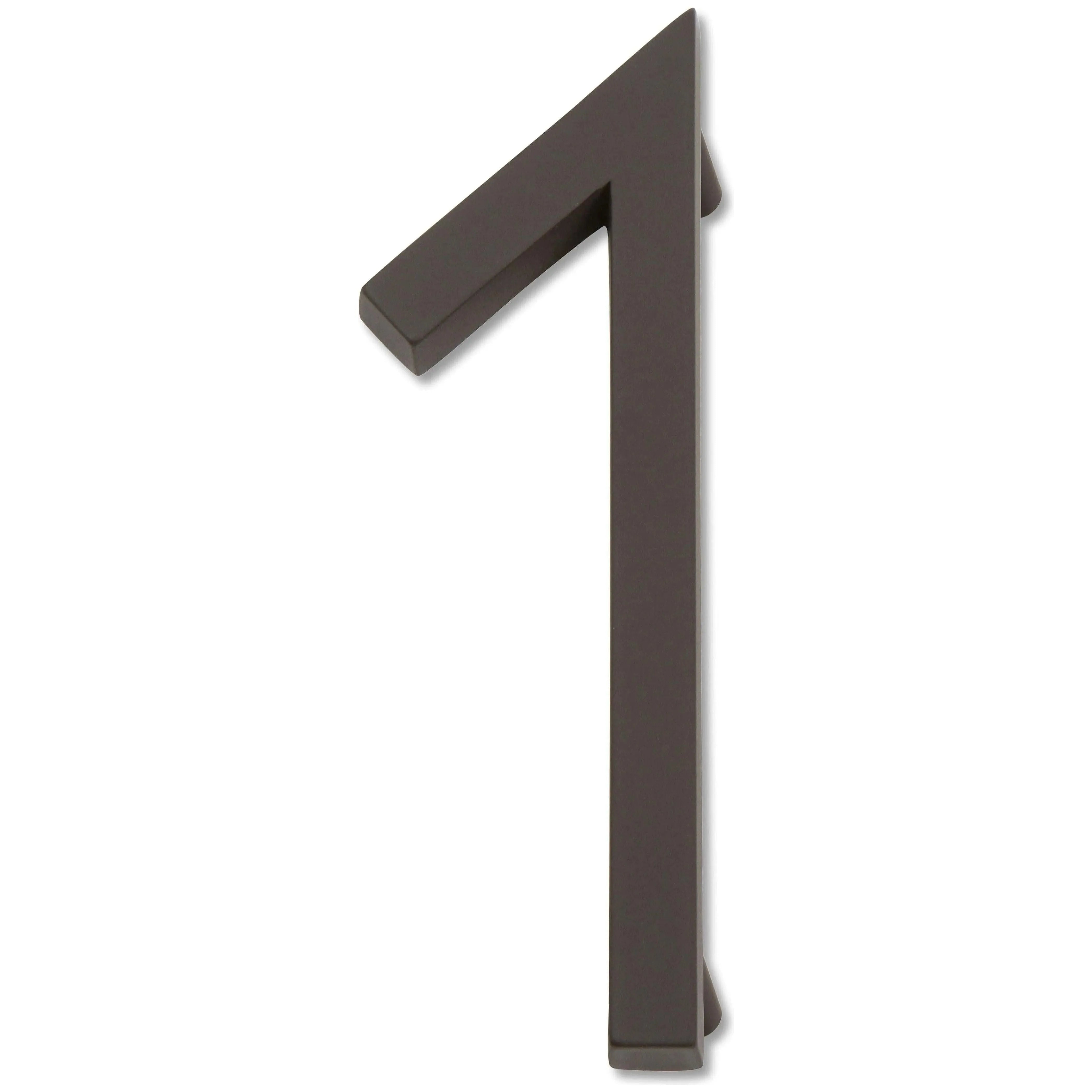 Atlas Homewares - Modern Avalon House Numbers - AVN1-O | Montreal Lighting & Hardware