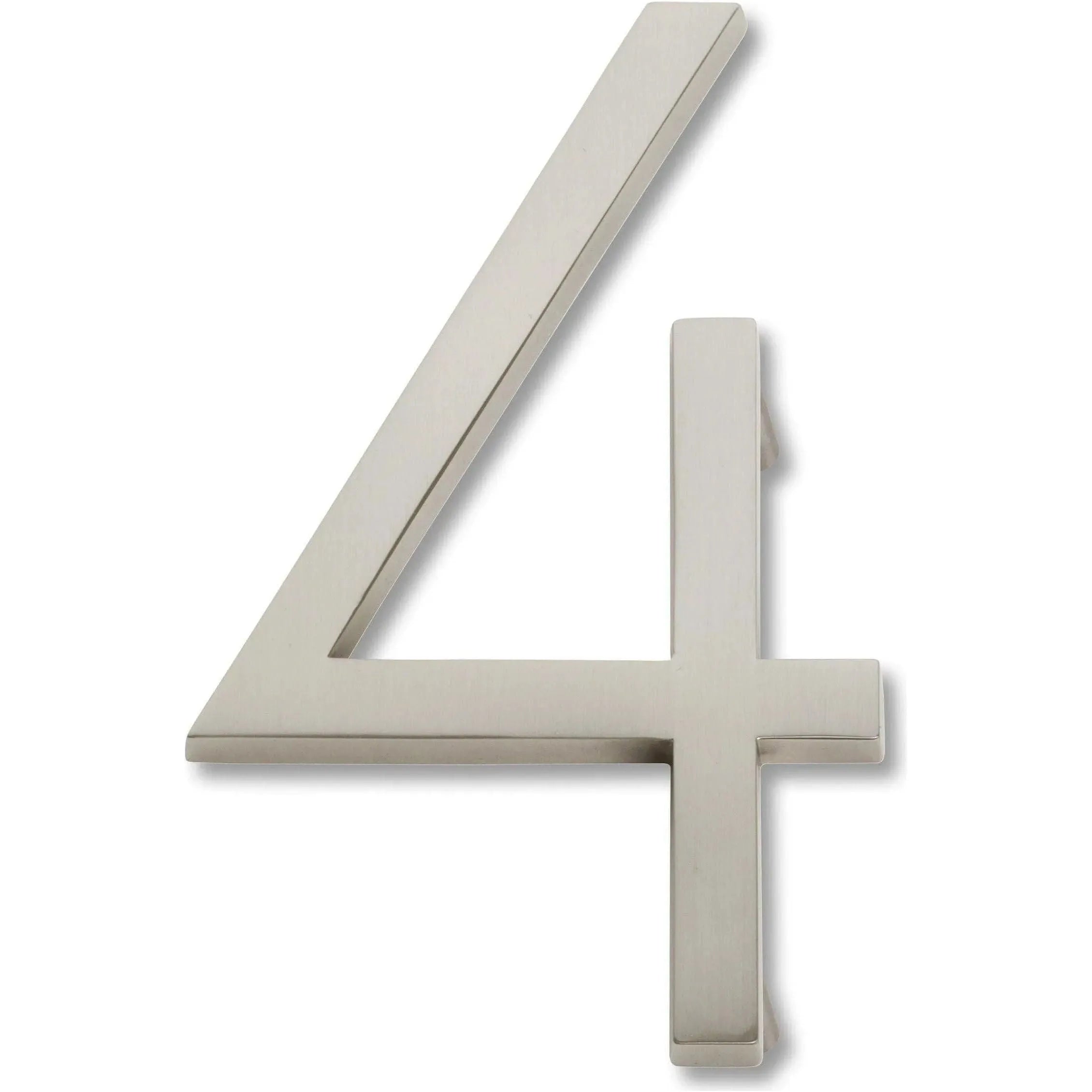Atlas Homewares - Modern Avalon House Numbers - AVN4-BRN | Montreal Lighting & Hardware