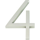 Atlas Homewares - Modern Avalon House Numbers - AVN4-L-BRN | Montreal Lighting & Hardware