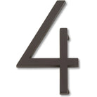 Atlas Homewares - Modern Avalon House Numbers - AVN4-O | Montreal Lighting & Hardware