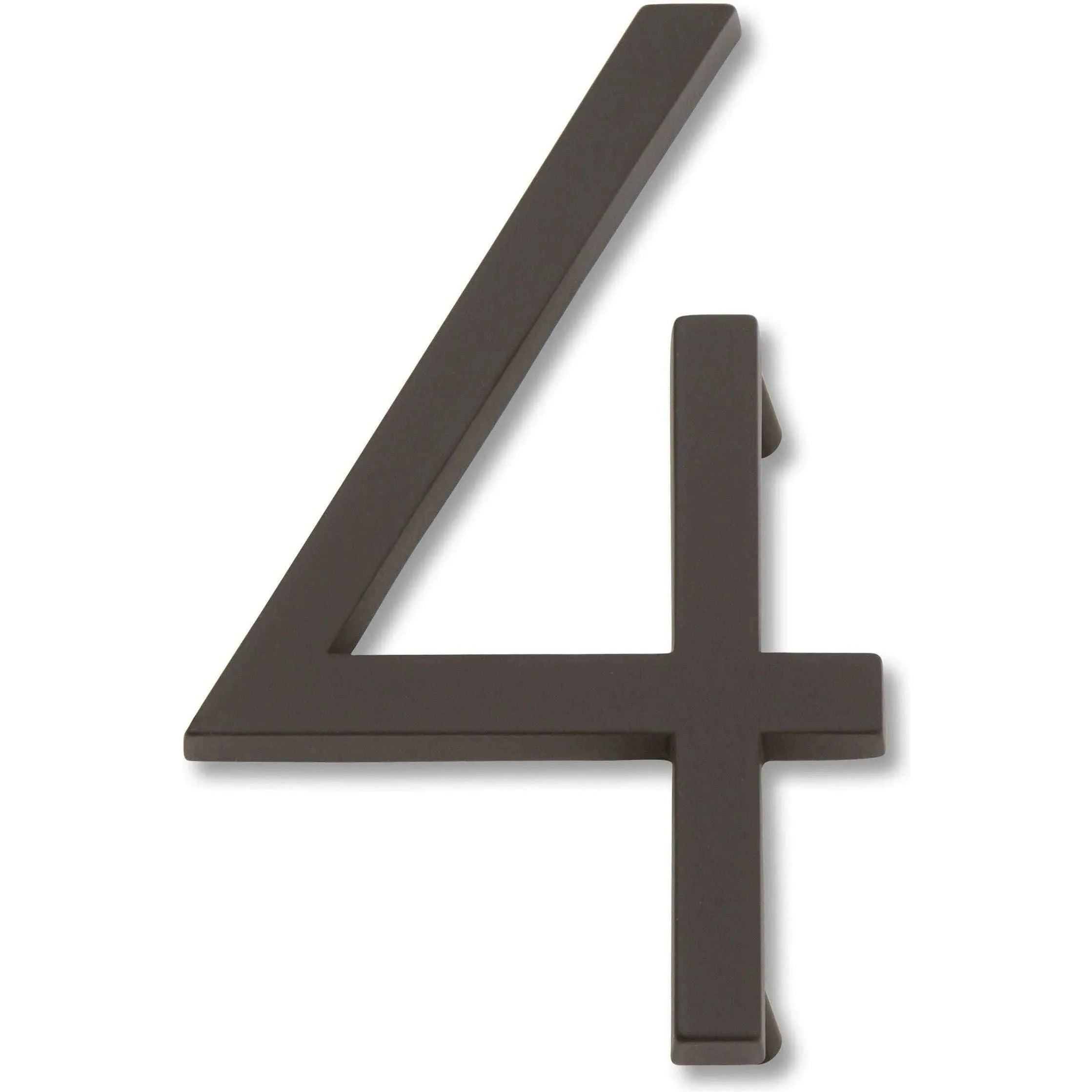 Atlas Homewares - Modern Avalon House Numbers - AVN4-O | Montreal Lighting & Hardware