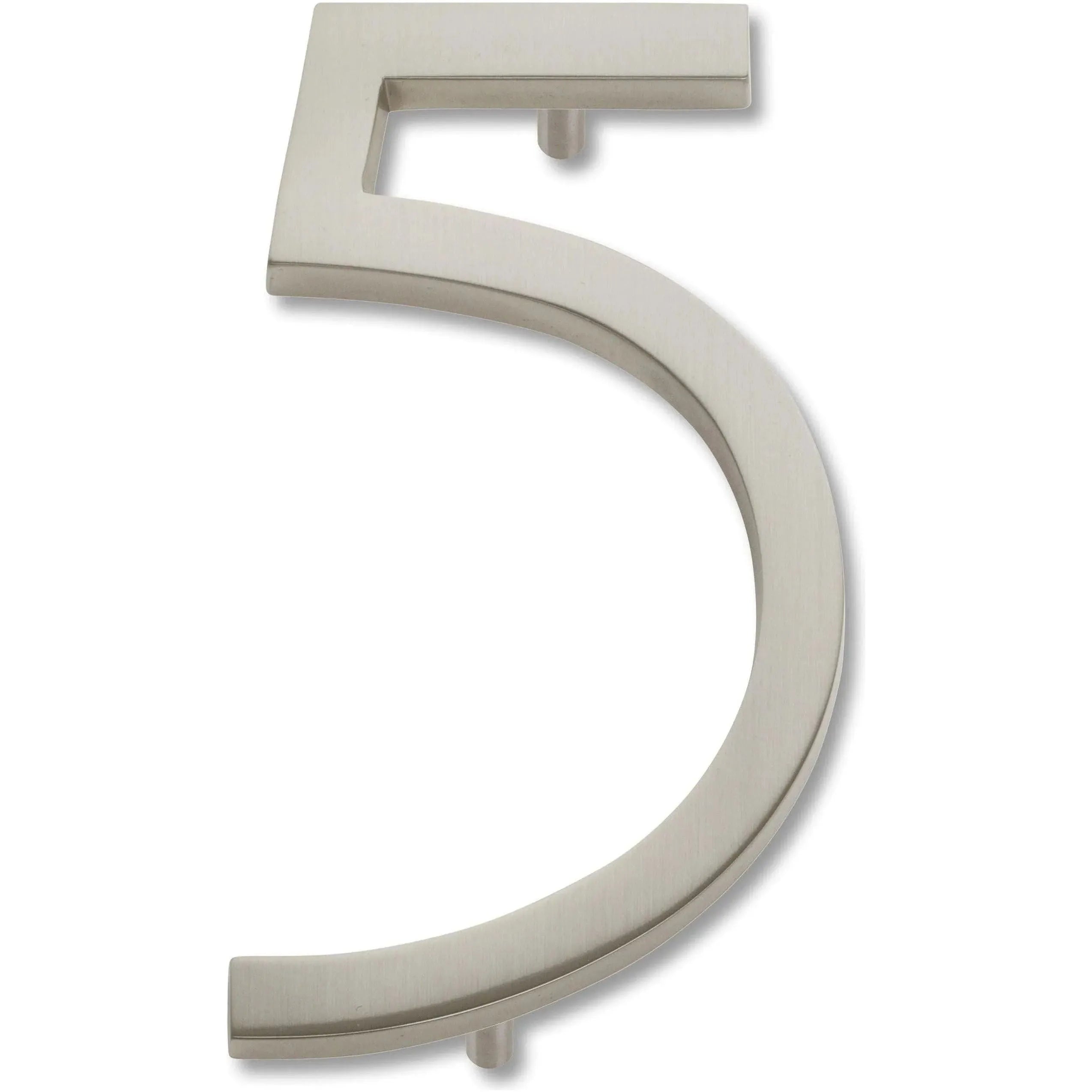 Atlas Homewares - Modern Avalon House Numbers - AVN5-BRN | Montreal Lighting & Hardware