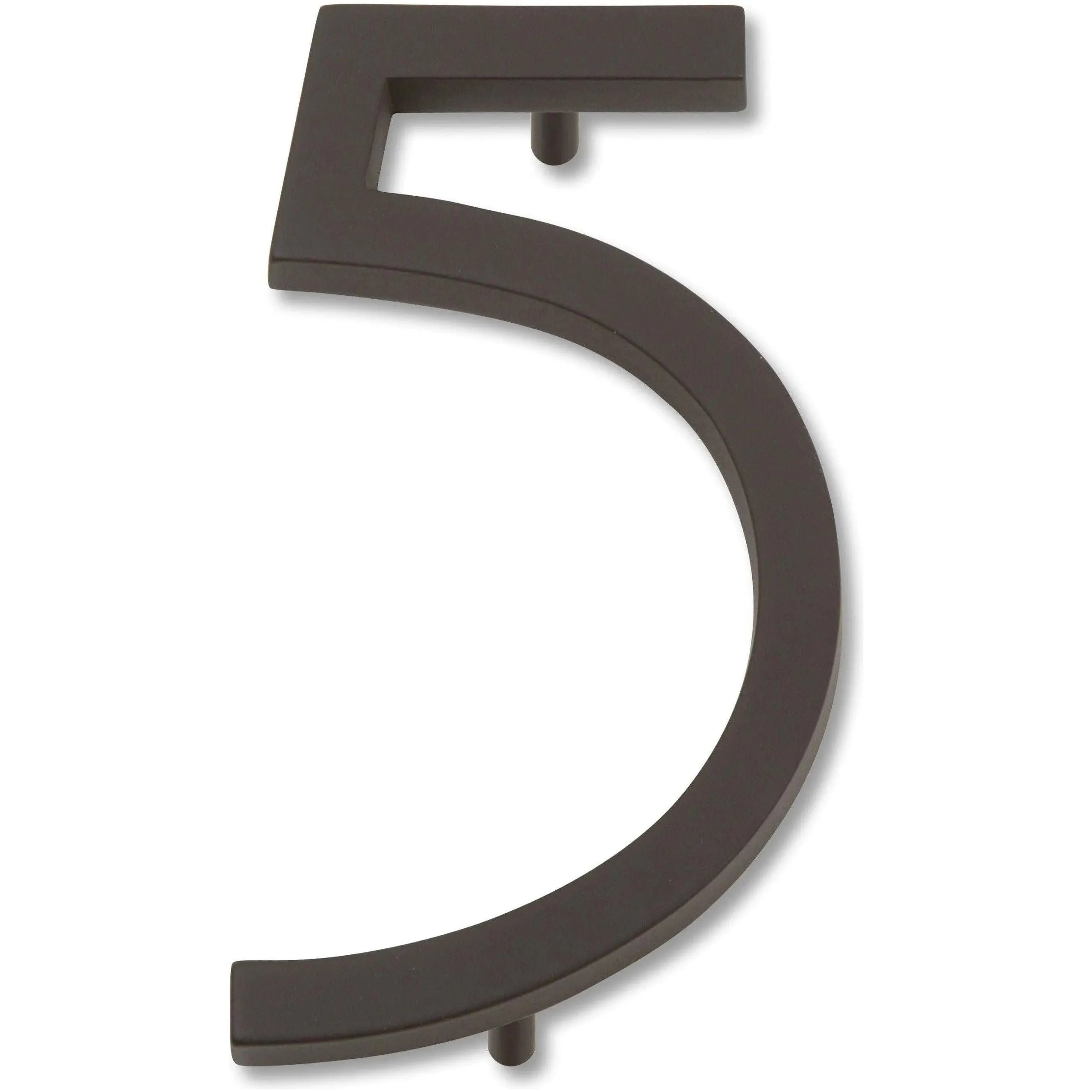 Atlas Homewares - Modern Avalon House Numbers - AVN5-O | Montreal Lighting & Hardware