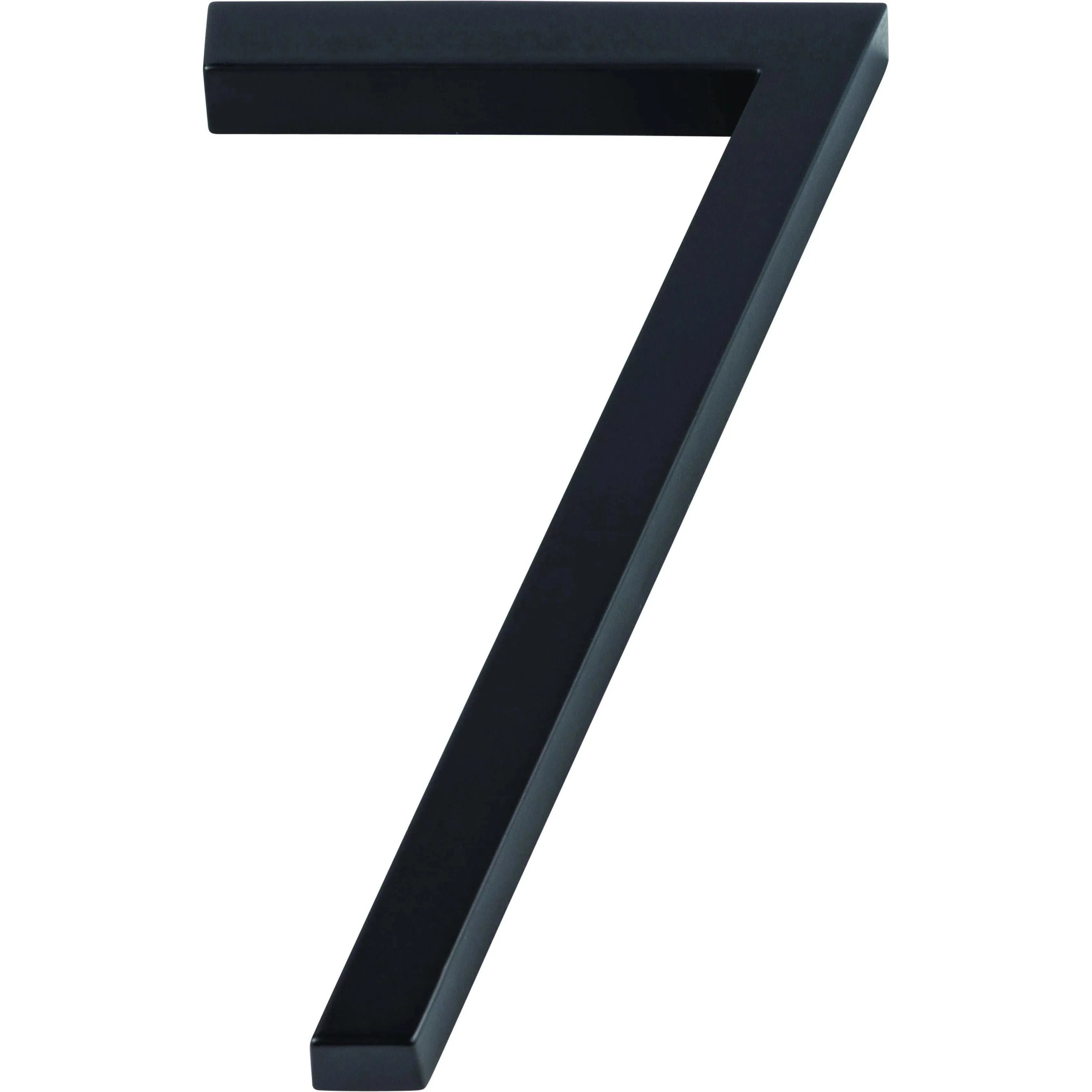 Atlas Homewares - Modern Avalon House Numbers - AVN7-L-BL | Montreal Lighting & Hardware