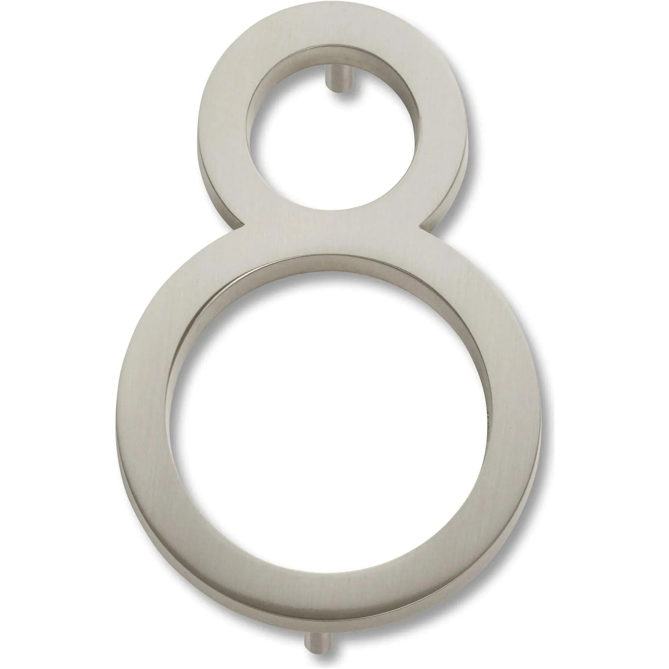 Atlas Homewares - Modern Avalon House Numbers - AVN8-BRN | Montreal Lighting & Hardware